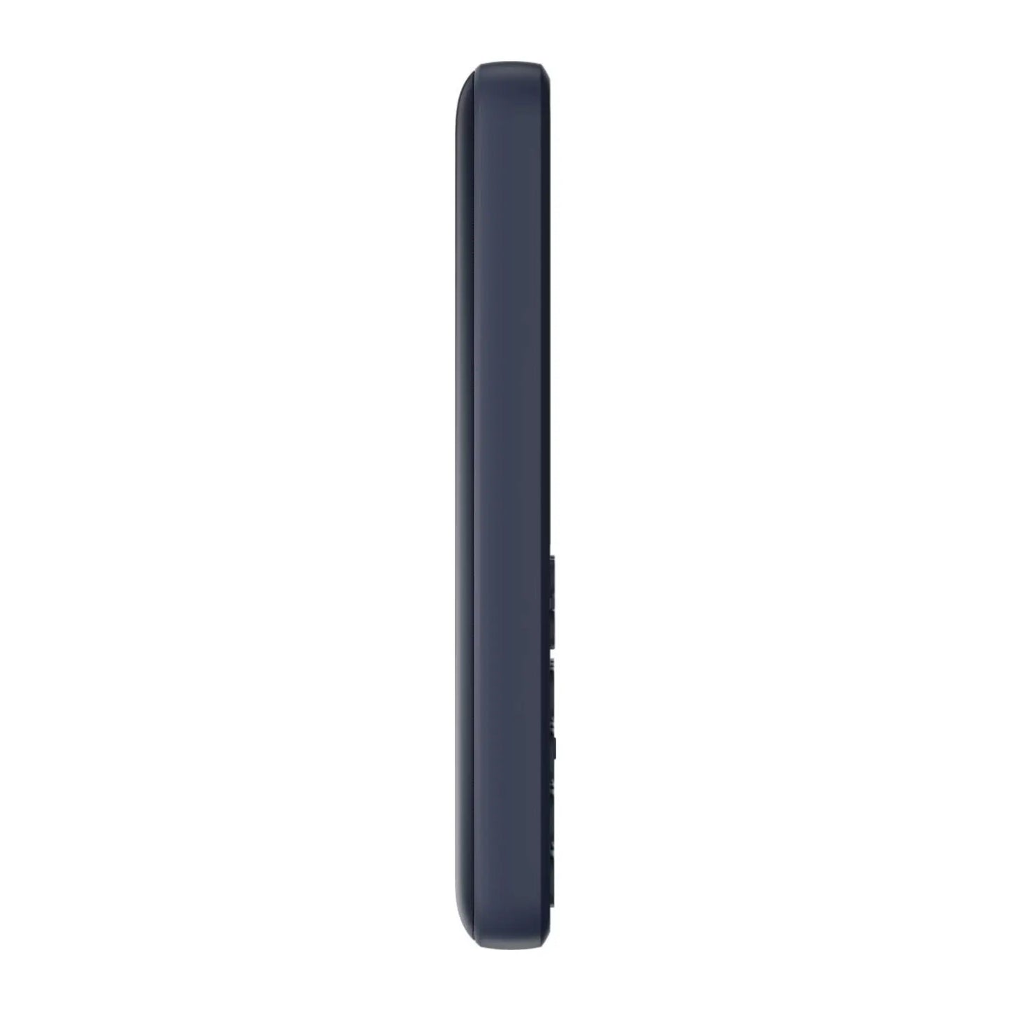 Das Bild zeigt das Nokia 130 2G (2023) Handy in Blau aus der Schrägansicht.