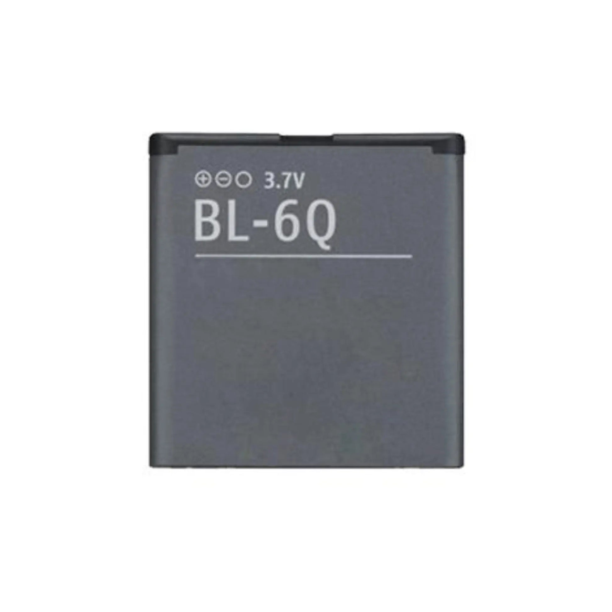 Auf diesem Produktbild wird der Nokia Akku BL-6Q Li-Ion-Polymer 3.7 Volt 970 mAh abgebildet.