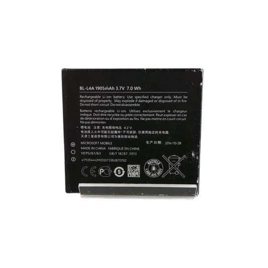 Auf diesem Produktbild wird der Nokia Akku BL-L4A Li-Ion 3.7 Volt 1905 mAh abgebildet.