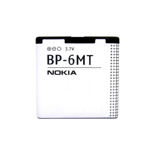 Auf diesem Produktbild wird der Nokia Akku BP-6MT Li-Ion 3.8 Volt 1050 mAh abgebildet.
