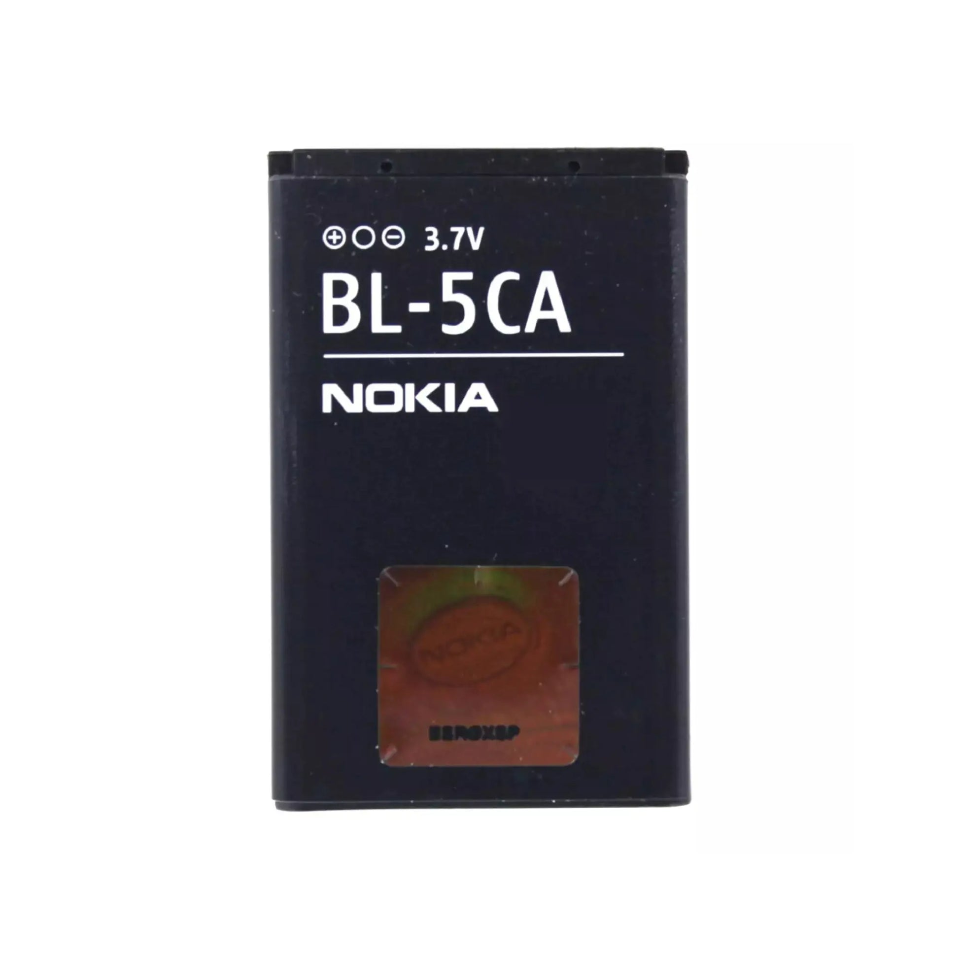 Auf diesem Produktbild wird der Nokia BL-5CA Li-Ion 3.7 Volt 1020 mAh abgebildet.