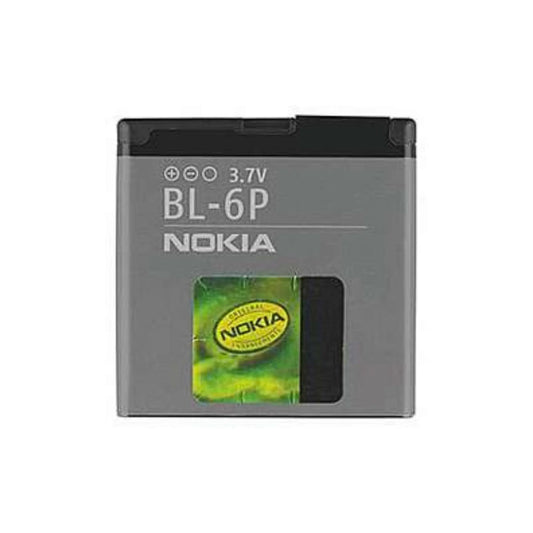 Auf diesem Produktbild wird der Nokia BL-6P Handy-Akku 3.7 Volt 850 mAh abgebildet.