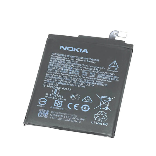 Auf diesem Produktbild wird der Nokia Akku TA-1029-HE338 Li-Ion Polymer 3.85 Volt 4000 mAh abgebildet