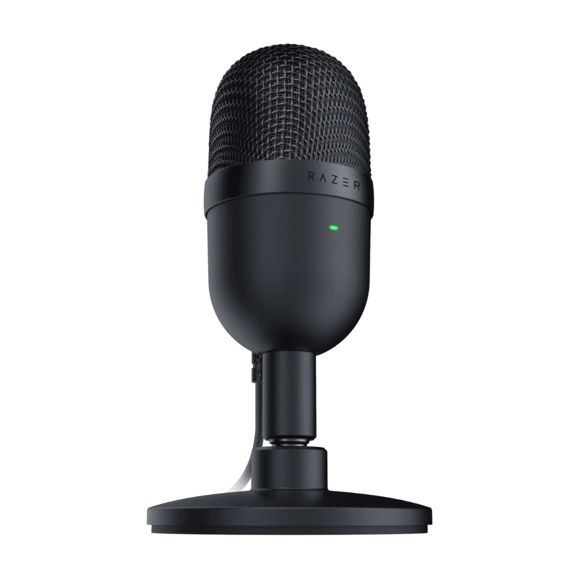 Razer Seiren Mini Plug and Play Tischmikrofon in Schwarz.