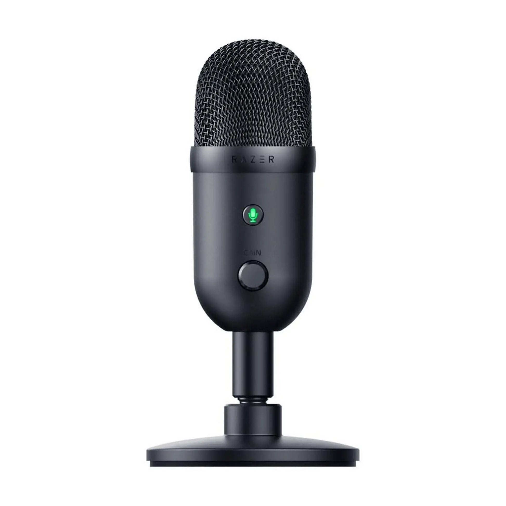 Razer Seiren V2 X Tischmikrofon für klare Sprachaufnahmen und Streaming.