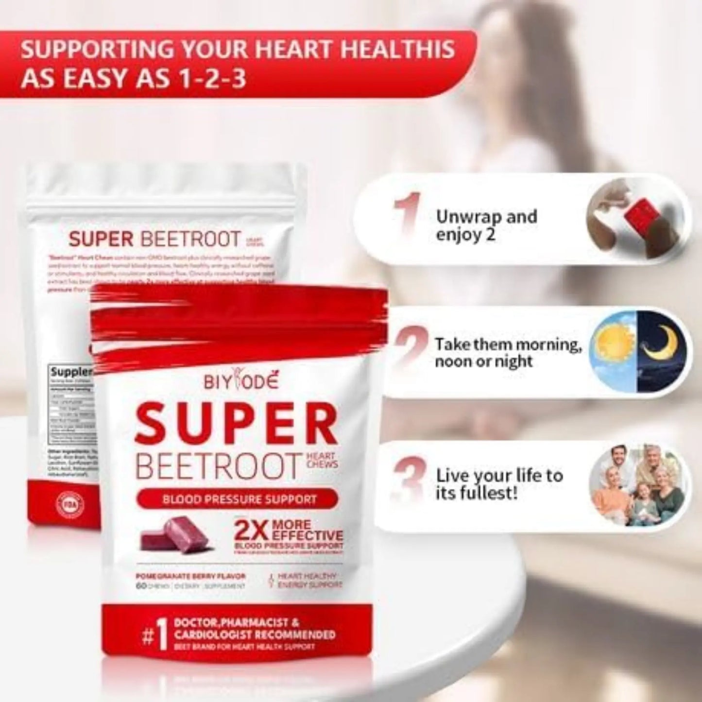 Rote-Bete Kautabletten