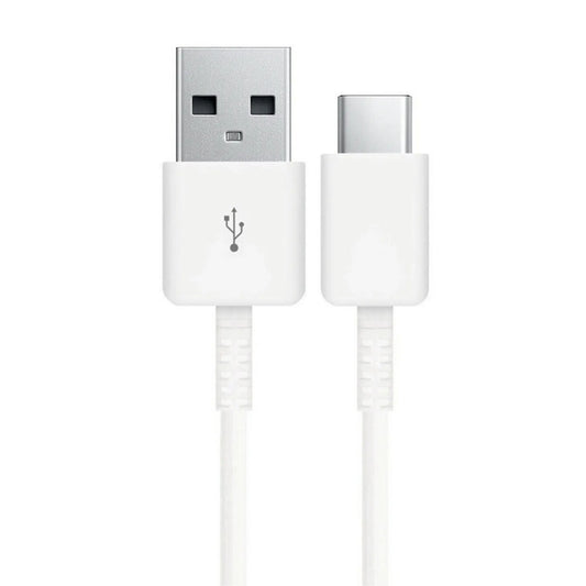 Weißes Samsung EP-DN930CWE USB-C Ladekabel mit 1,2 Metern Länge.