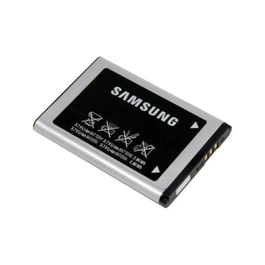Auf diesem Produktbild wird der Samsung Akku AB403450BU Li-Ion 3.7 Volt 800 mAh abgebildet.