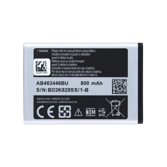 Auf diesem Produktbild wird der Samsung Akku AB463446BUCSTD Li-Ion 3.7 Volt 800 mAh abgebildet.