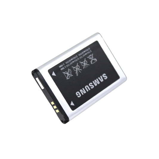 Das Bild zeigt den Samsung Akku AB553446BUCSTD Li-Ion mit 3,7 Volt und 1000 mAh.