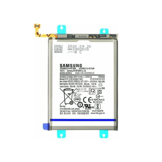 Auf diesem Produktbild wird der Samsung Akku EB-BA217ABY Li-Ion 3.85 Volt 5000 mAh abgebildet.