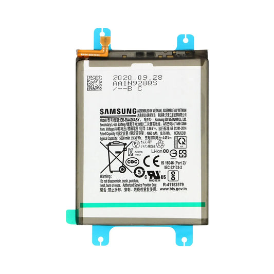 Auf diesem Produktbild wird der Samsung Akku EB-BA426ABY GH82-24377A Li-ion 3.86 Volt 5000 mAh abgebildet.