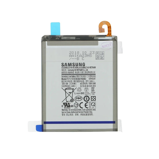 Auf diesem Produktbild wird der Samsung Akku EB-BA750ABU Li-ion 3.85 Volt 3300 mAh abgebildet.