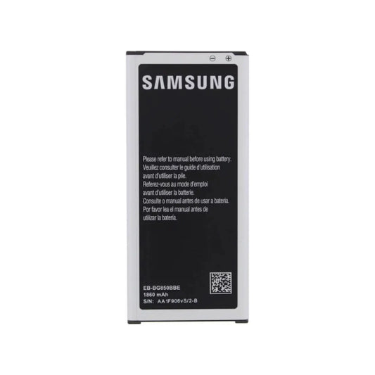 Auf diesem Produktbild wird der Samsung Akku EB-BG850BBE Li-Ion 3.7 Volt 1860 mAh abgebildet.