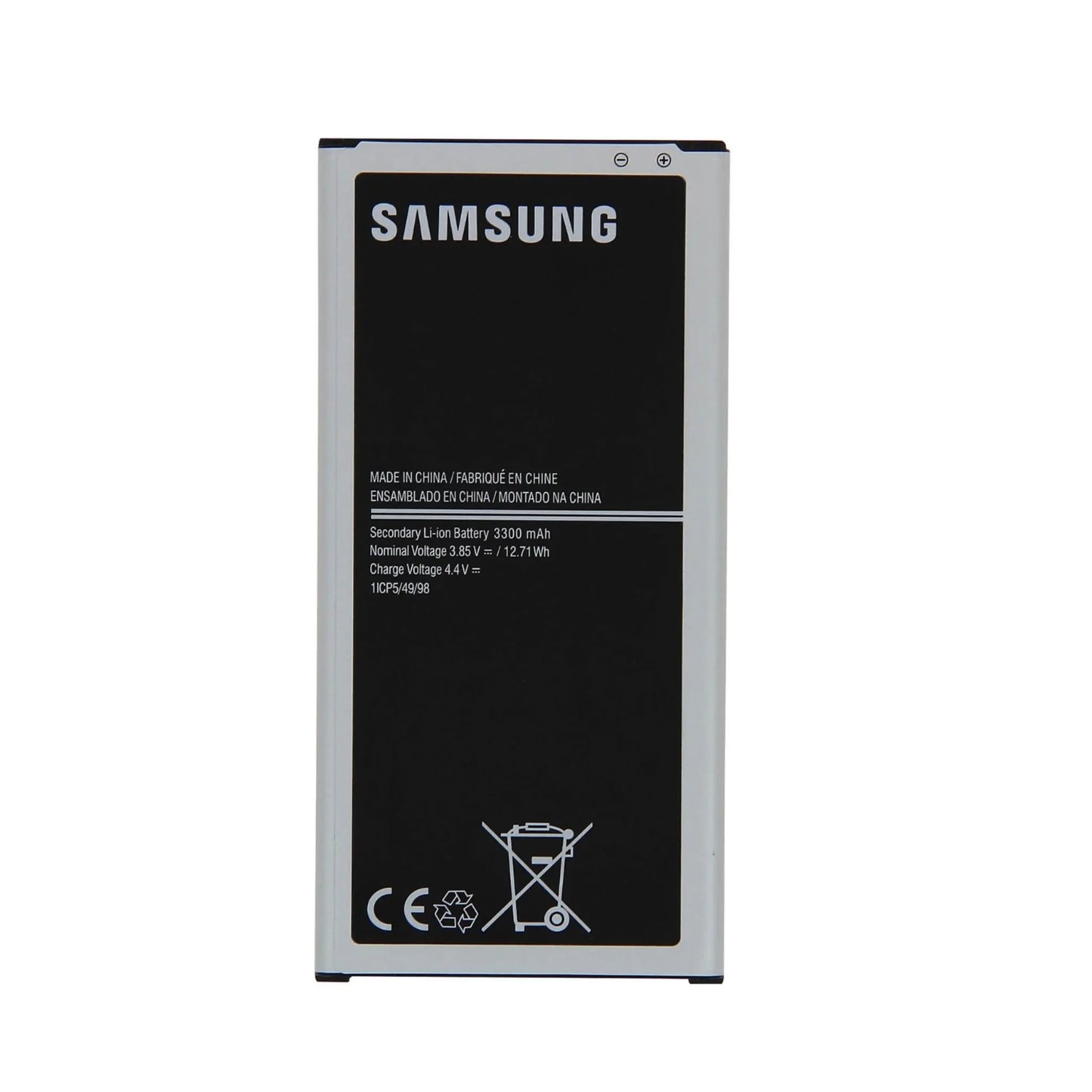 Auf diesem Produktbild wird der Samsung Akku EB-BJ710CBE Li-ion 3.85 Volt 3300 mAh abgebildet.
