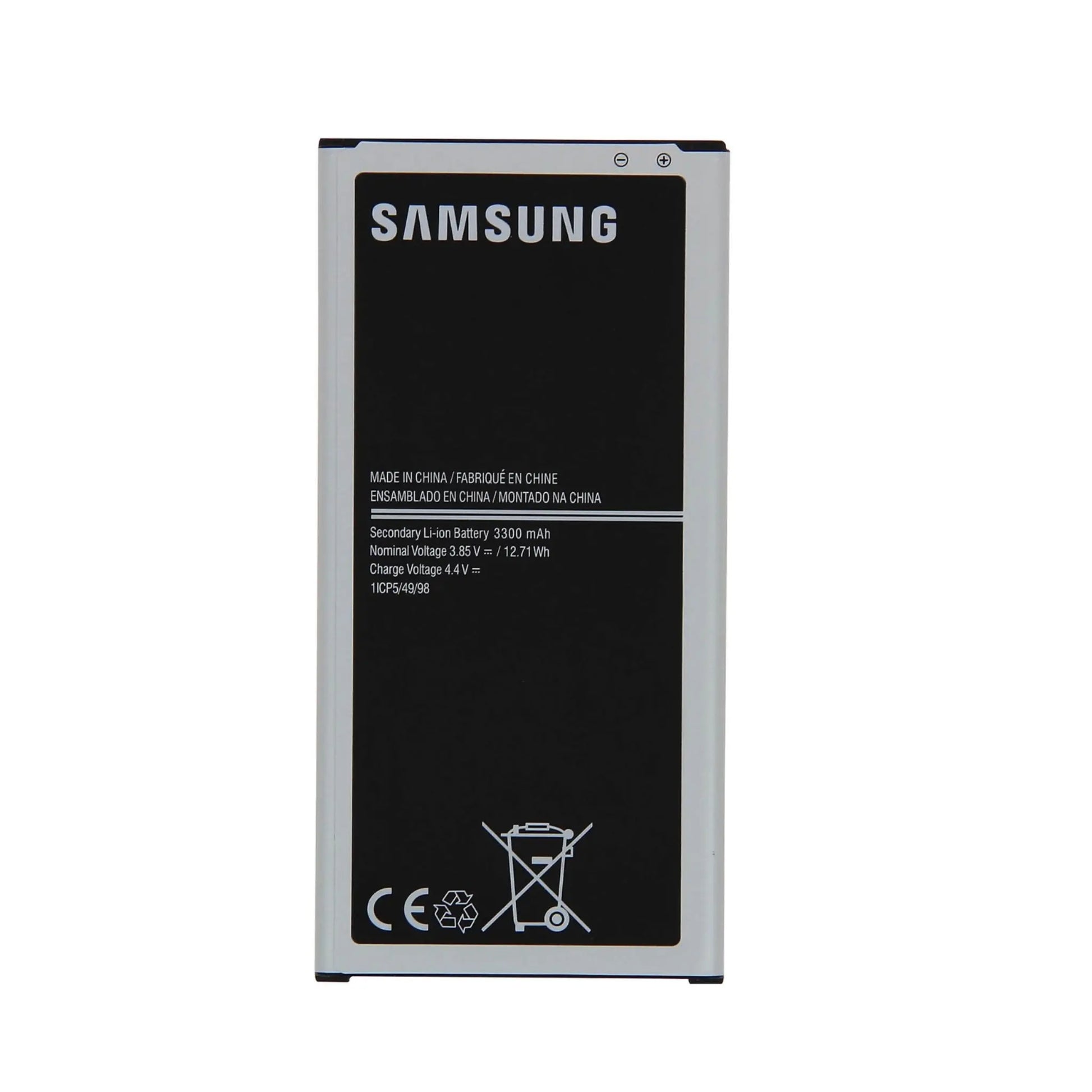 Auf diesem Produktbild wird der Samsung Akku EB-BJ710CBE Li-ion 3.85 Volt 3300 mAh abgebildet.