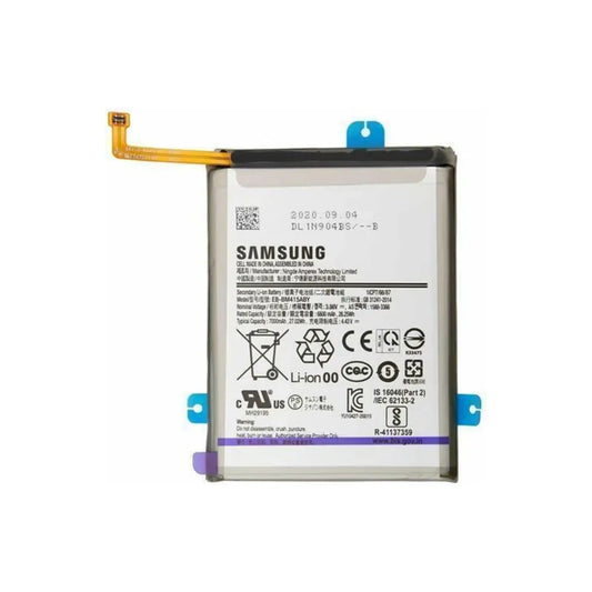 Auf diesem Produktbild wird der Samsung Akku EB-BM415ABY Li-Ion 3.8 Volt 7000 mAh abgebildet.