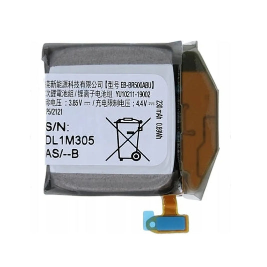 Auf diesem Produktbild wird der Samsung Akku EB-BR500ABU Li-Ion 3.85 Volt 230 mAh abgebildet.
