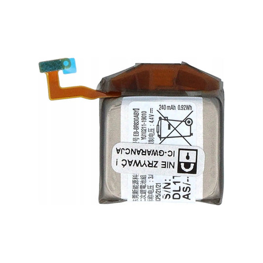 Auf diesem Produktbild wird der Samsung Akku EB-BR830 Li-Ion 3.85 Volt 240 mAh abgebildet.