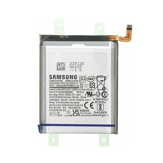 Auf diesem Produktbild wird der Samsung Akku EB-BS908ABY Li-Ion 3.88 Volt 5000 mAh abgebildet.