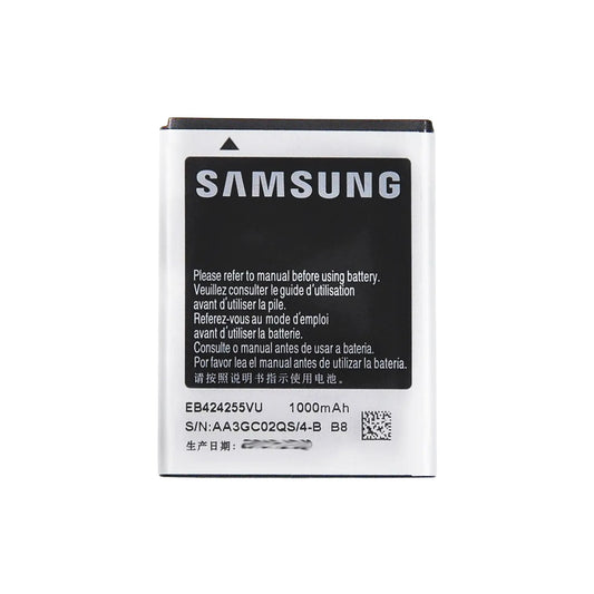 Auf diesem Produktbild wird der Samsung Akku EB424255VU Li-Ion 3.7 Volt 1000 mAh abgebildet.