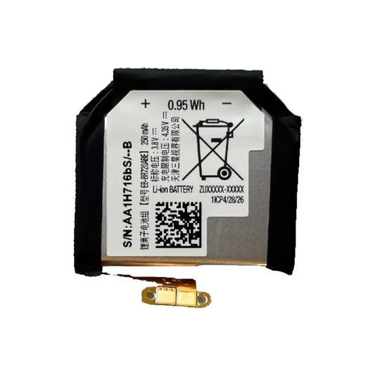 Auf diesem Produktbild wird der Samsung Akku EB-BR720ABE Li-Ion 3.8 Volt 250 mAh abgebildet.