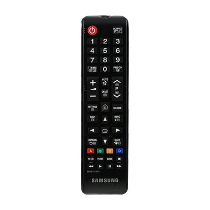 Das Bild zeigt die Samsung BN59-01268D Fernbedienung aus der Frontansicht.