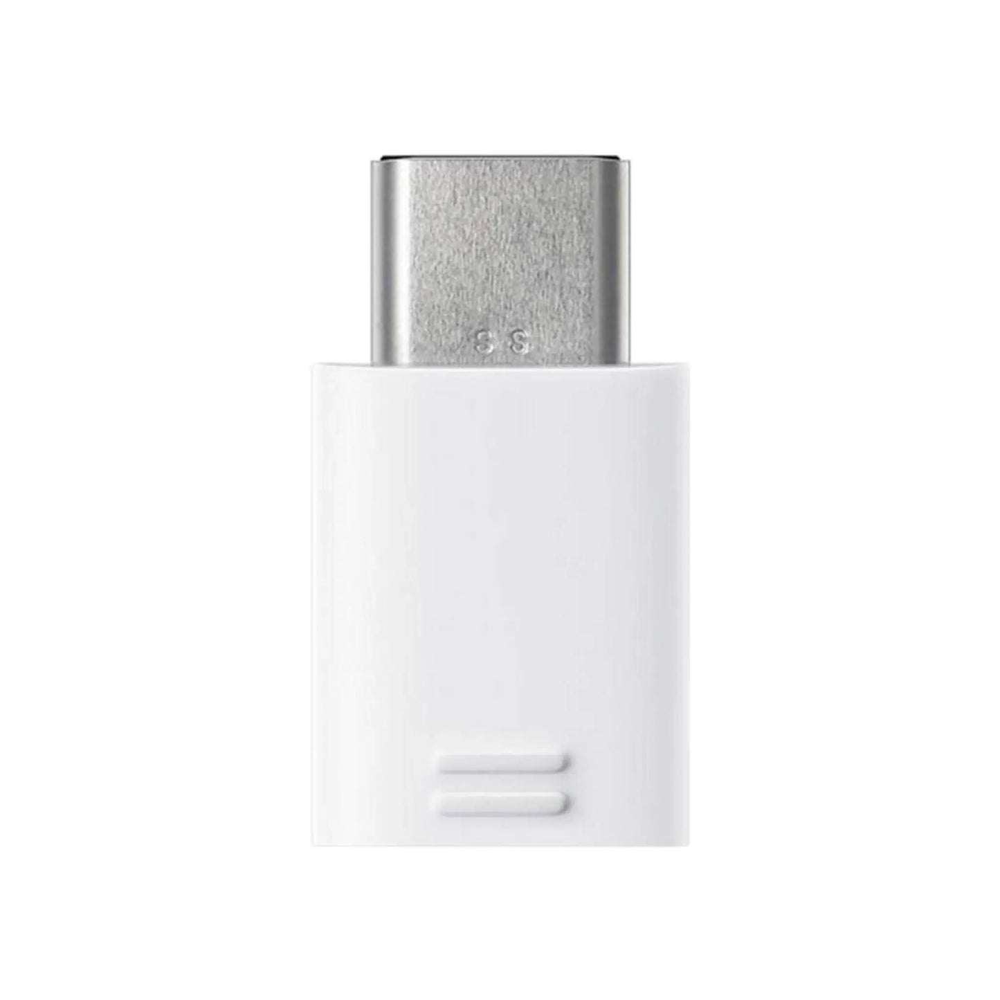 Das Bild zeigt den Samsung EE-GN930 Adapter – USB-C auf Micro-USB Konverter in kompakter Bauform für Laden und Synchronisieren. 