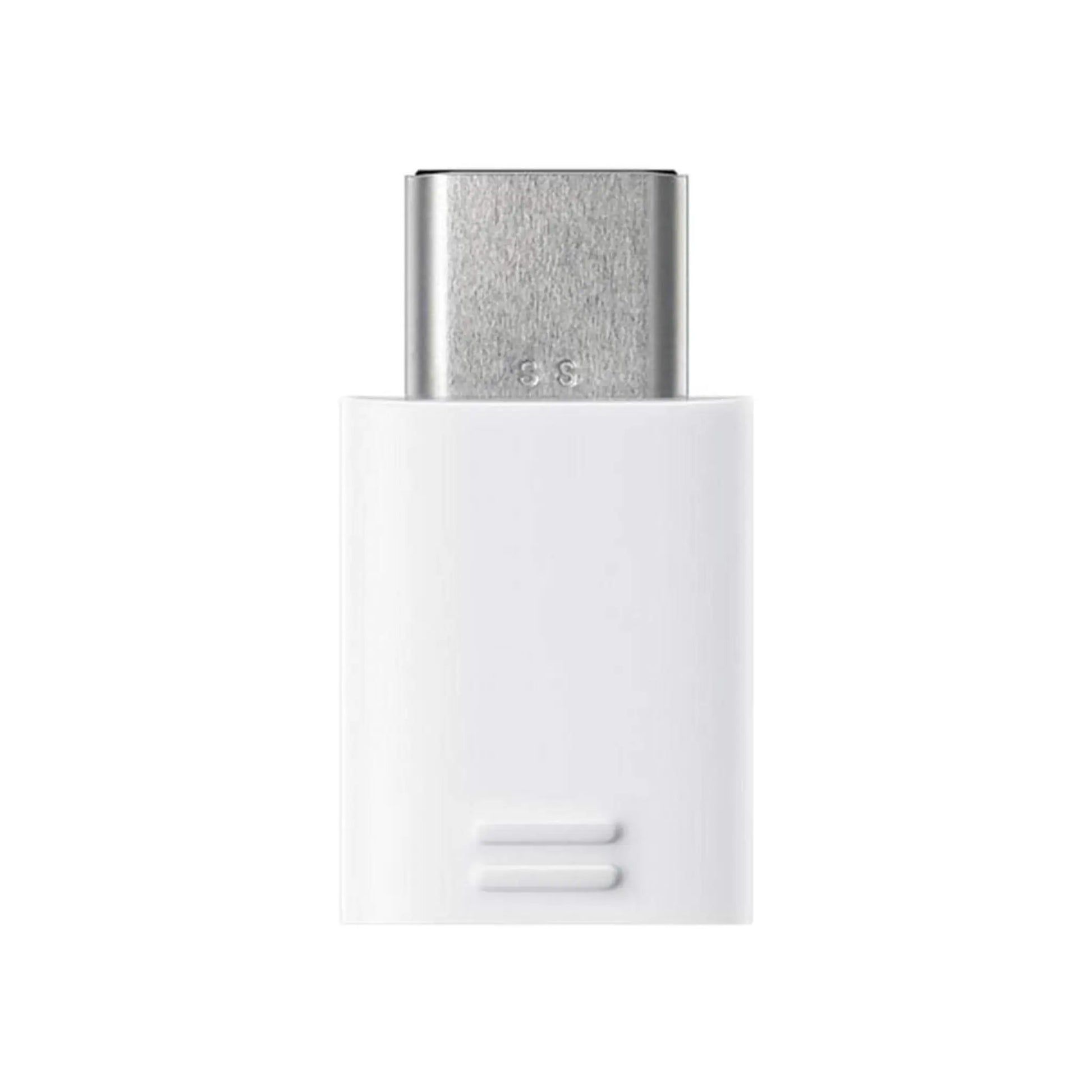 Das Bild zeigt den Samsung EE-GN930 Adapter – USB-C auf Micro-USB Konverter in kompakter Bauform für Laden und Synchronisieren. 