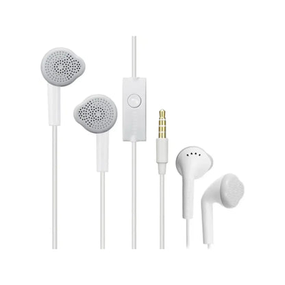 Das Bild zeigt die Samsung EHS61 In‑Ear-Kopfhörer in Weiß.