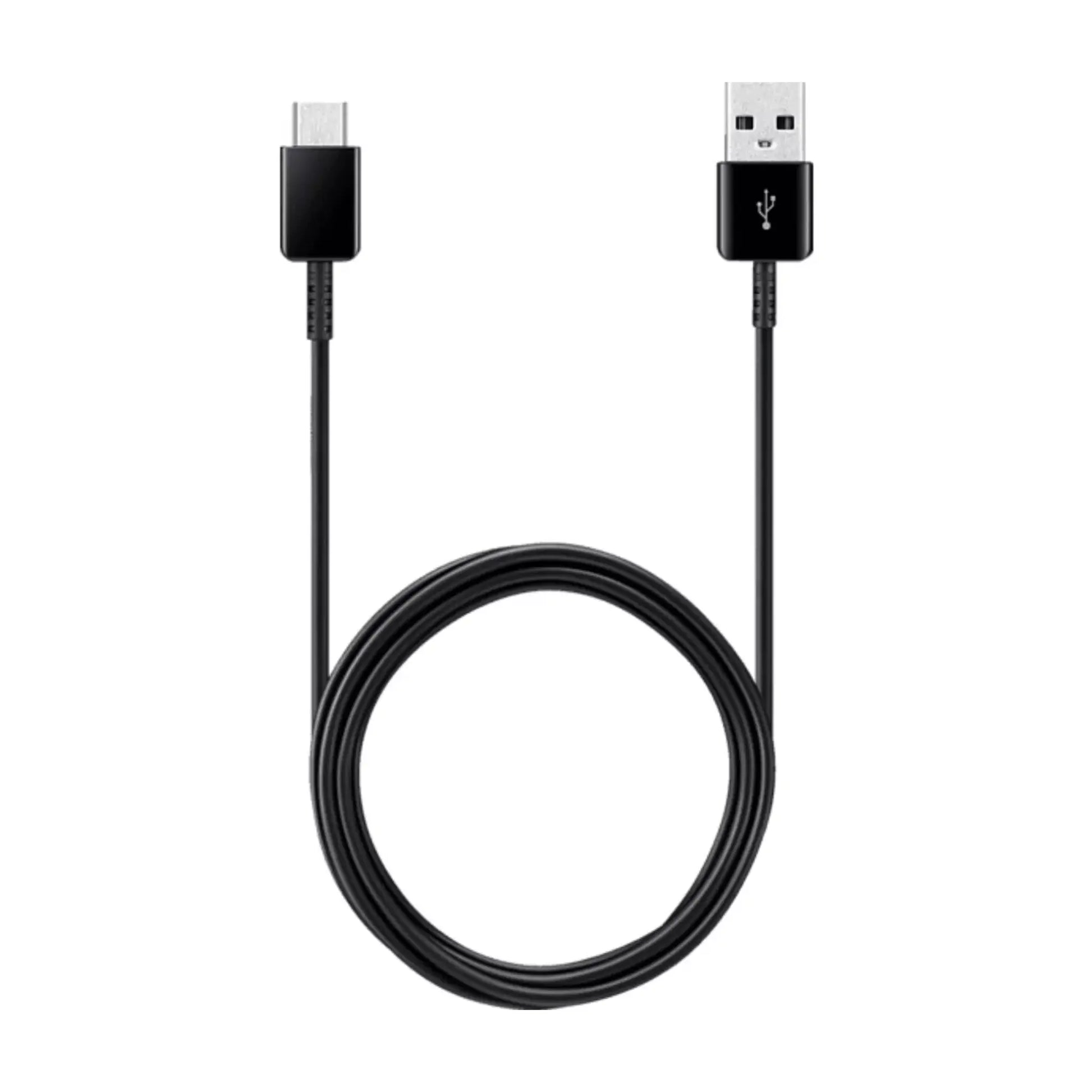 Das Bild zeigt das Samsung EP-DN930 Ladekabel USB-C in Schwarz.