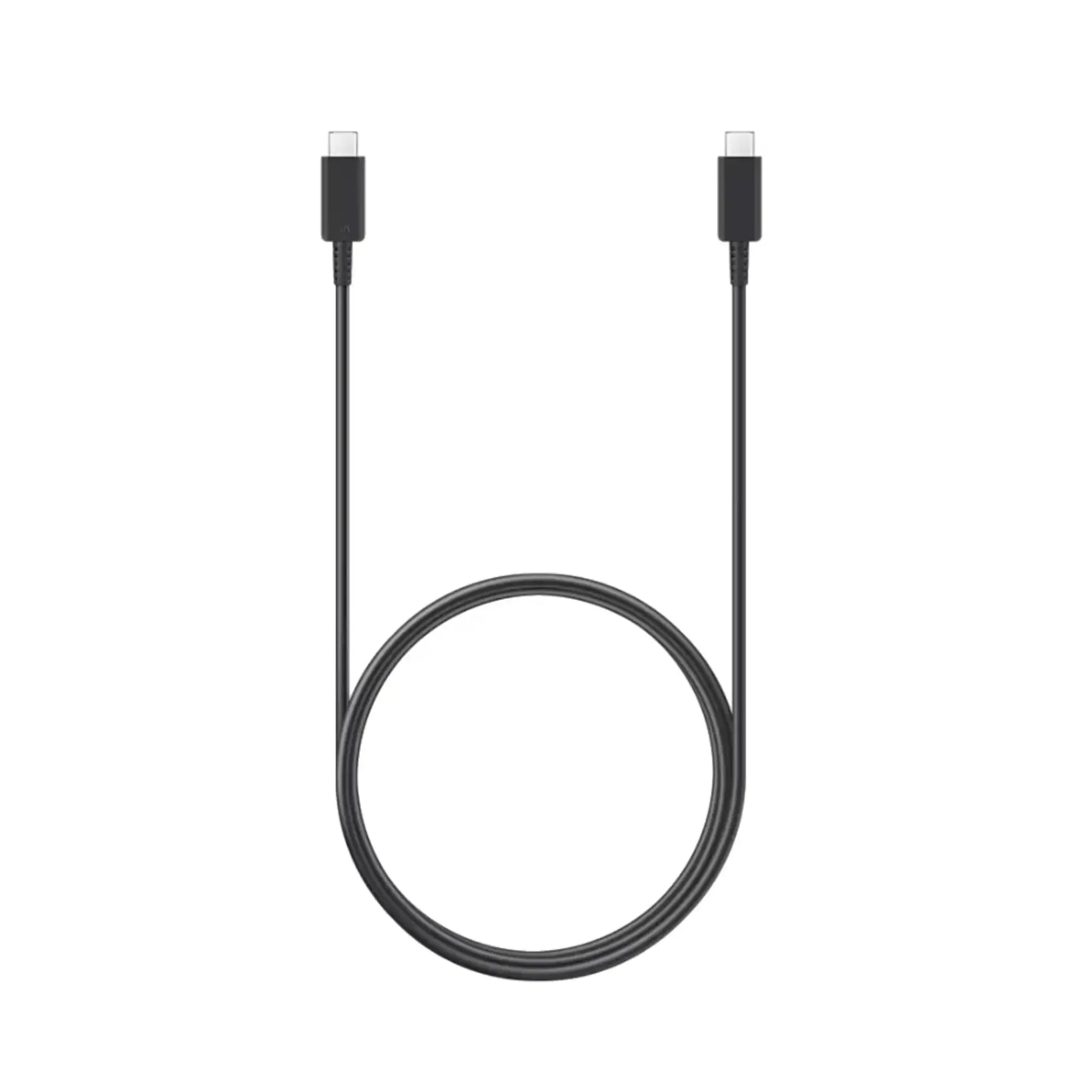 Samsung EP-DX510 Datenkabel USB-C Schwarz – Schnellladekabel mit USB-C auf USB-C Anschluss.