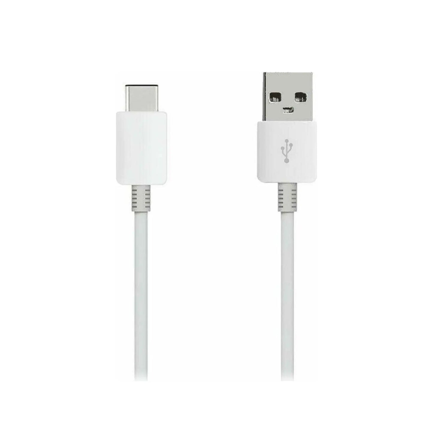 Das Bild zeigt das Samsung Ladekabel in Weiß mit einer Kabellänge von 1 Meter.