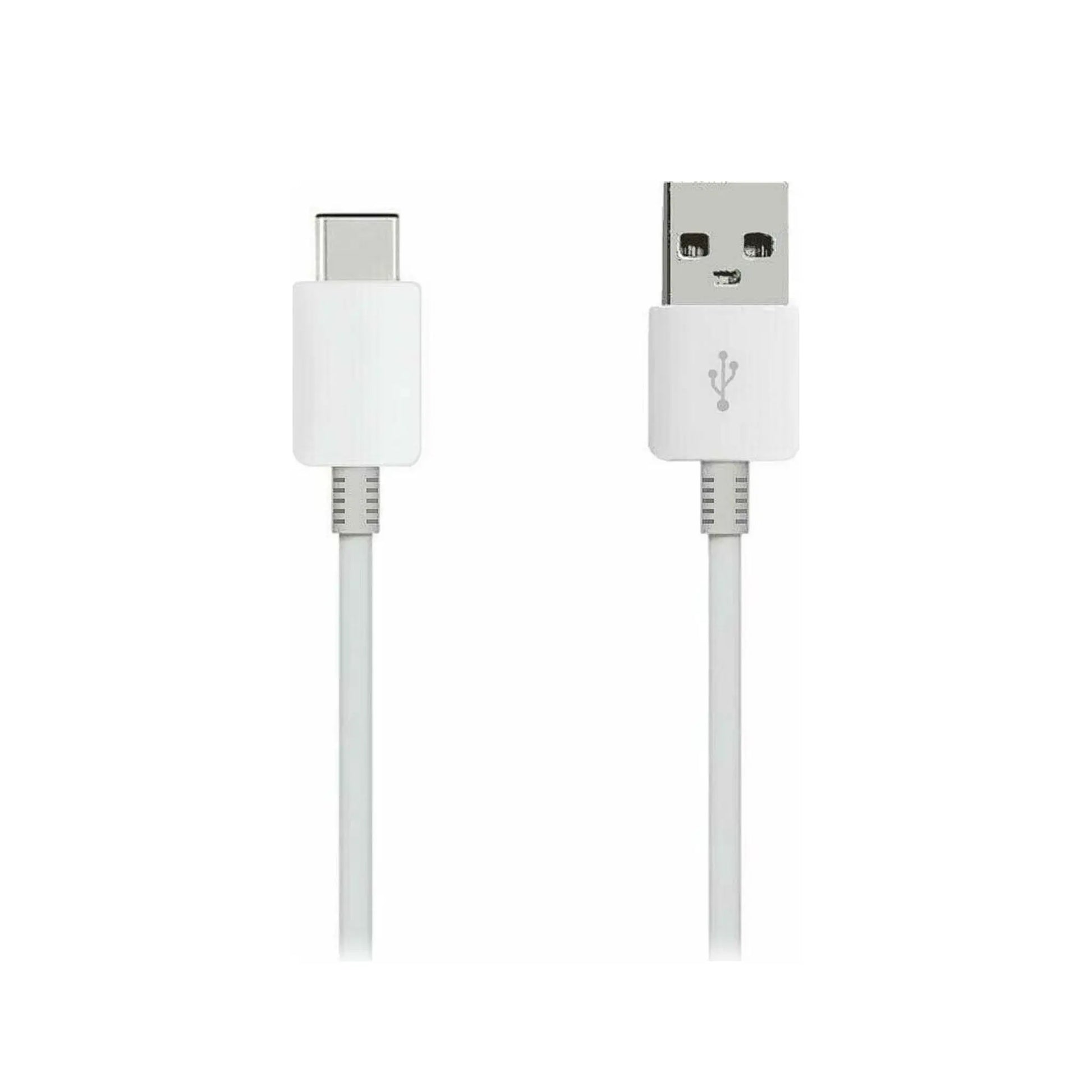 Das Bild zeigt das Samsung Ladekabel in Weiß mit einer Kabellänge von 1 Meter.