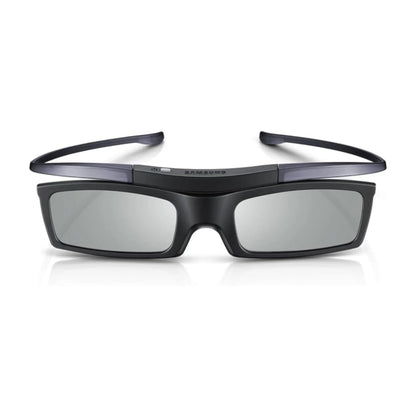 Das Bild zeigt die Samsung SSG-5100GB/XC 3D-Active-Shutter-Brille in Schwarz aus der Frontansicht. 