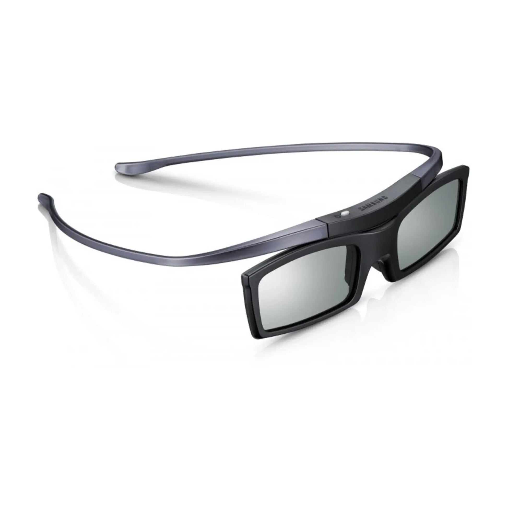 Das Bild zeigt die Samsung SSG-5100GB/XC 3D-Active-Shutter-Brille in Schwarz aus der Schrägansicht. 