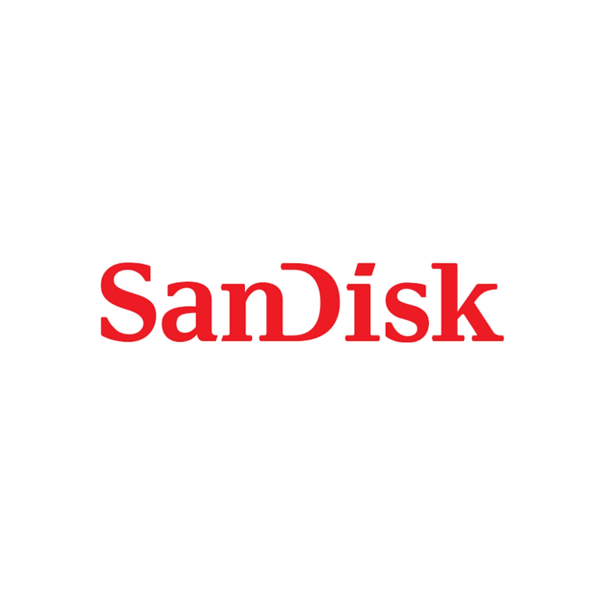 Das ist eine Abbildung von dem SanDisk Logo.