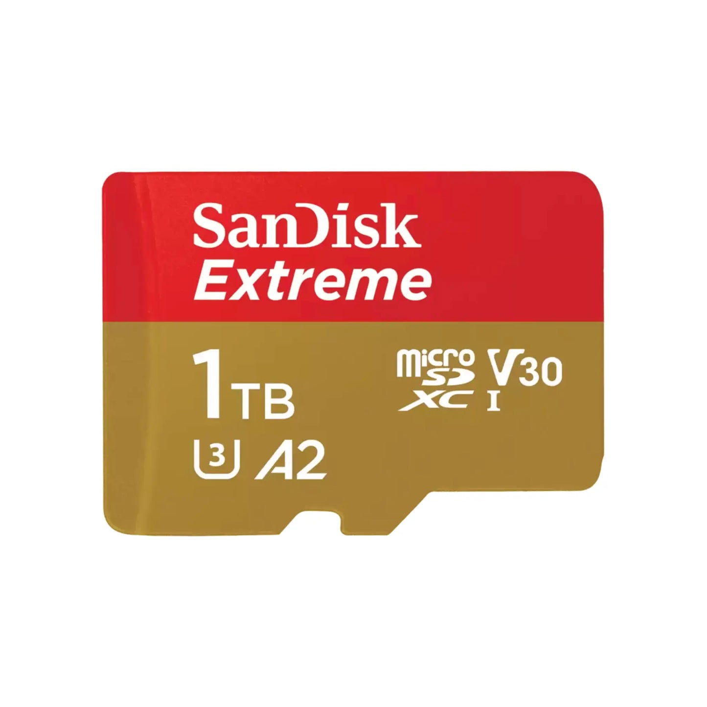 SanDisk Extreme microSDXC Speicherkarte 1 TB für hohe Geschwindigkeit und großen Speicher.