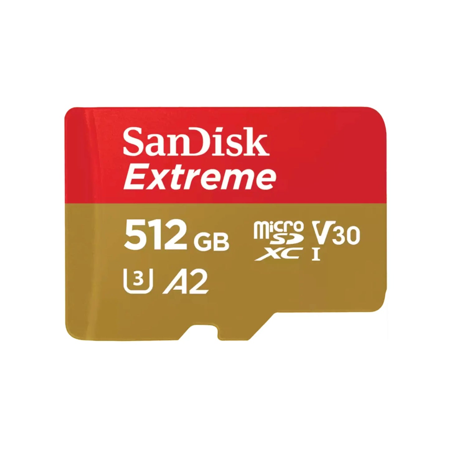 SanDisk Extreme microSDXC Speicherkarte 512 GB für hohe Geschwindigkeit und großen Speicher.