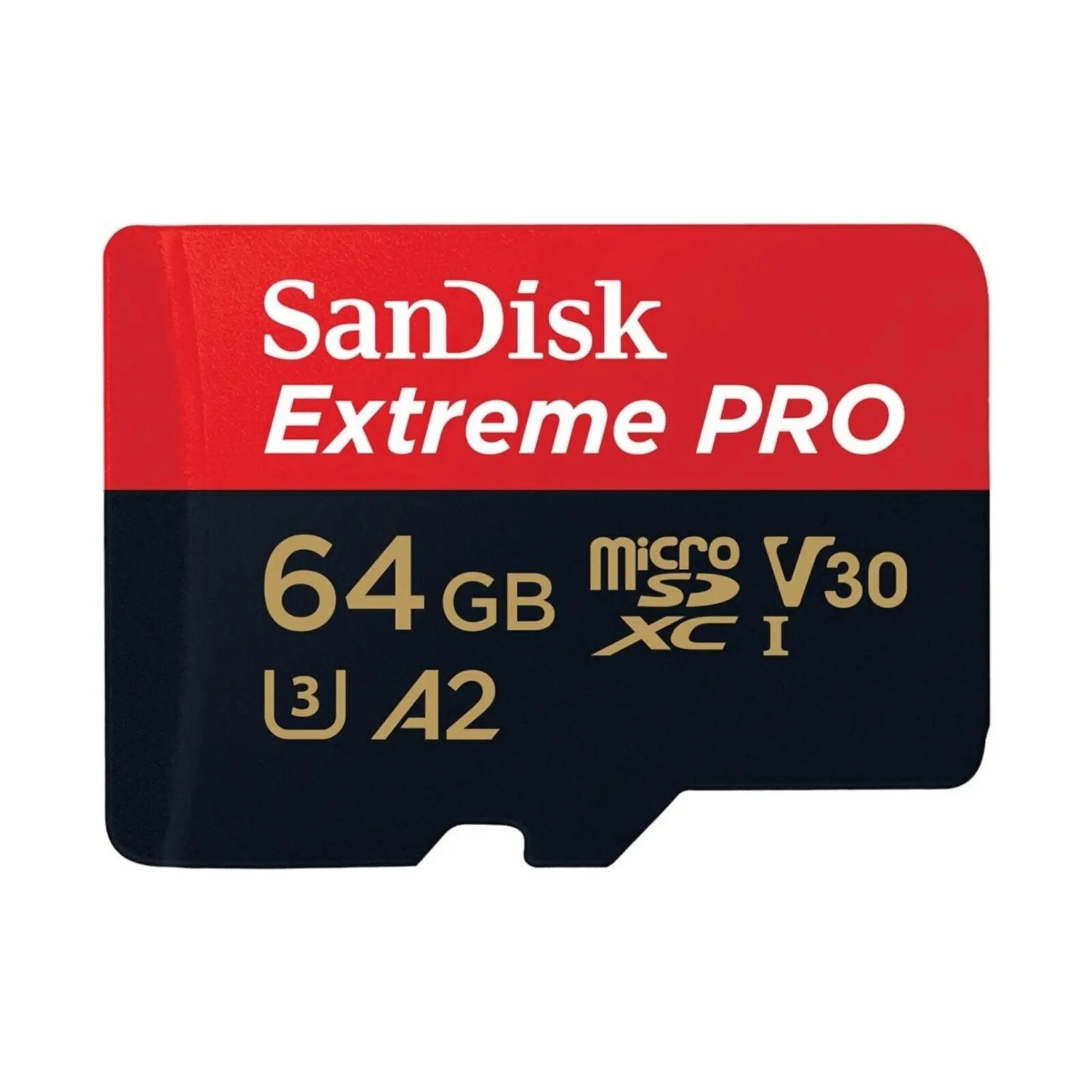 SanDisk Extreme Pro microSDXC UHS-1 Speicherkarte 64 GB für schnelle Datenübertragung und hohe Leistung.
