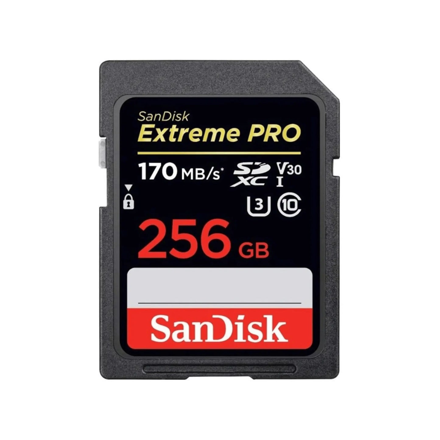 SanDisk Extreme Pro SDXC Speicherkarte 256 GB mit 170 MB/s für schnelle Foto- und Videoaufnahmen