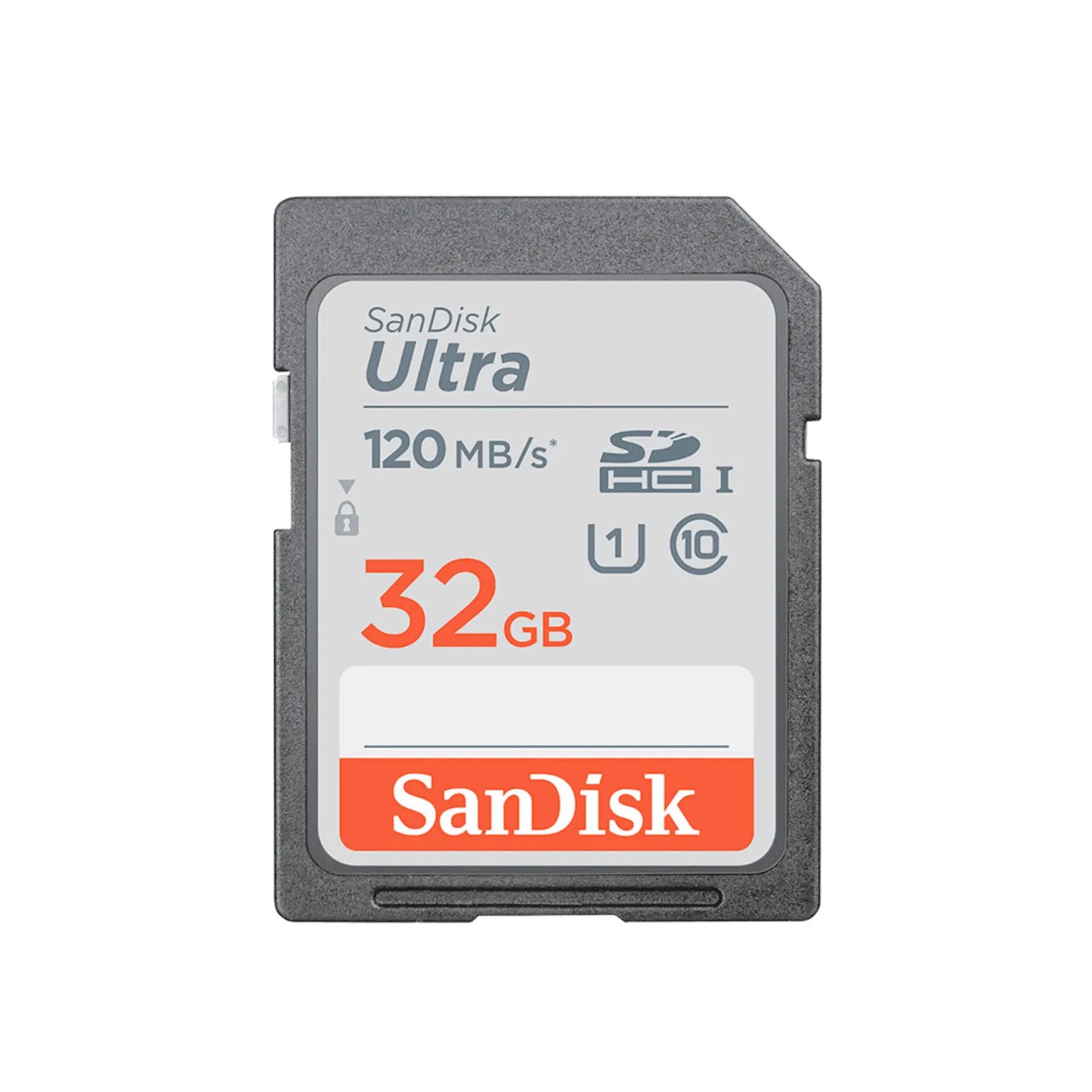 SanDisk Ultra SDHC UHS-I Speicherkarte 32 GB für schnelle Datenübertragung.

