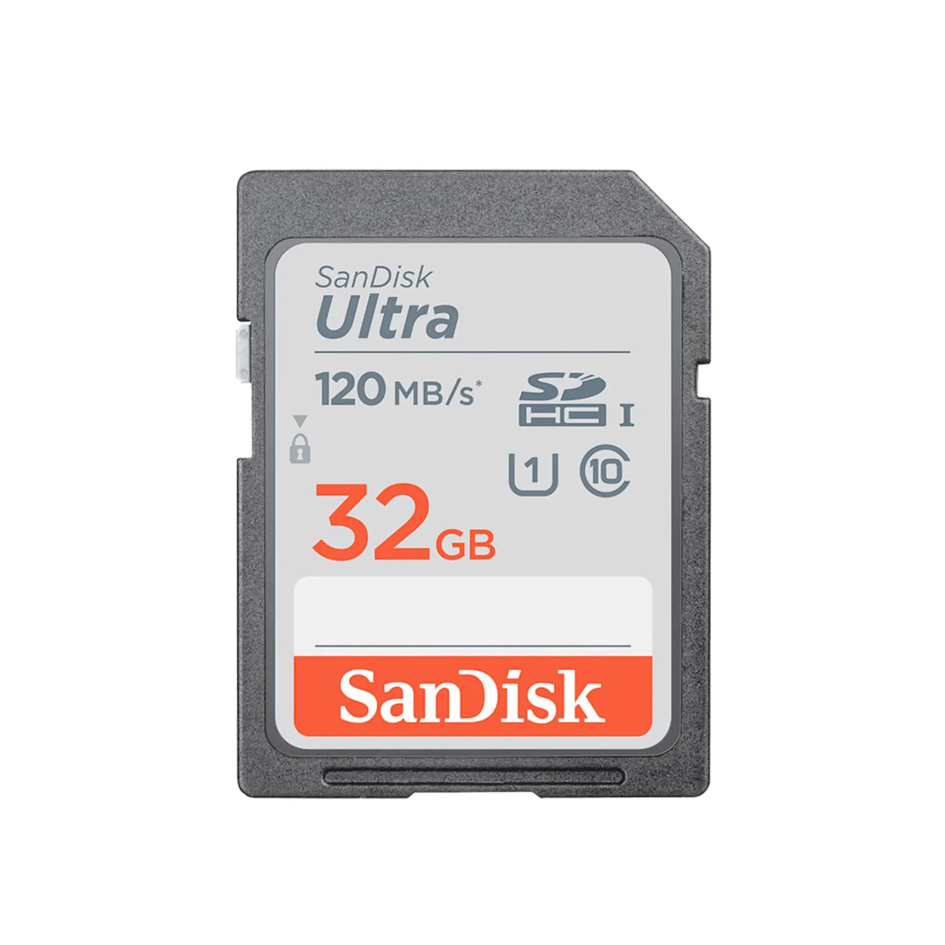 SanDisk Ultra SDHC UHS-I Speicherkarte 32 GB für schnelle Datenübertragung.
