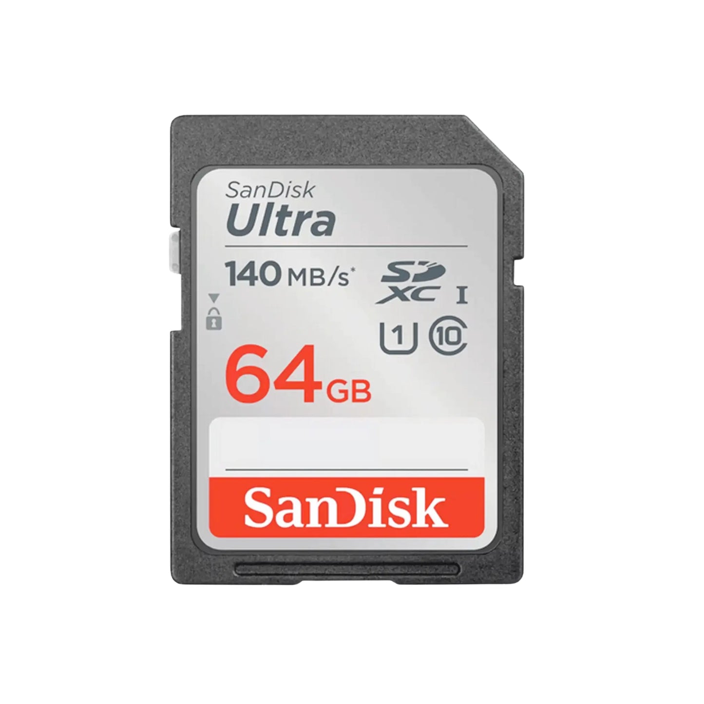SanDisk Ultra SDXC UHS-I Speicherkarte 64 GB für schnelle Datenübertragung.