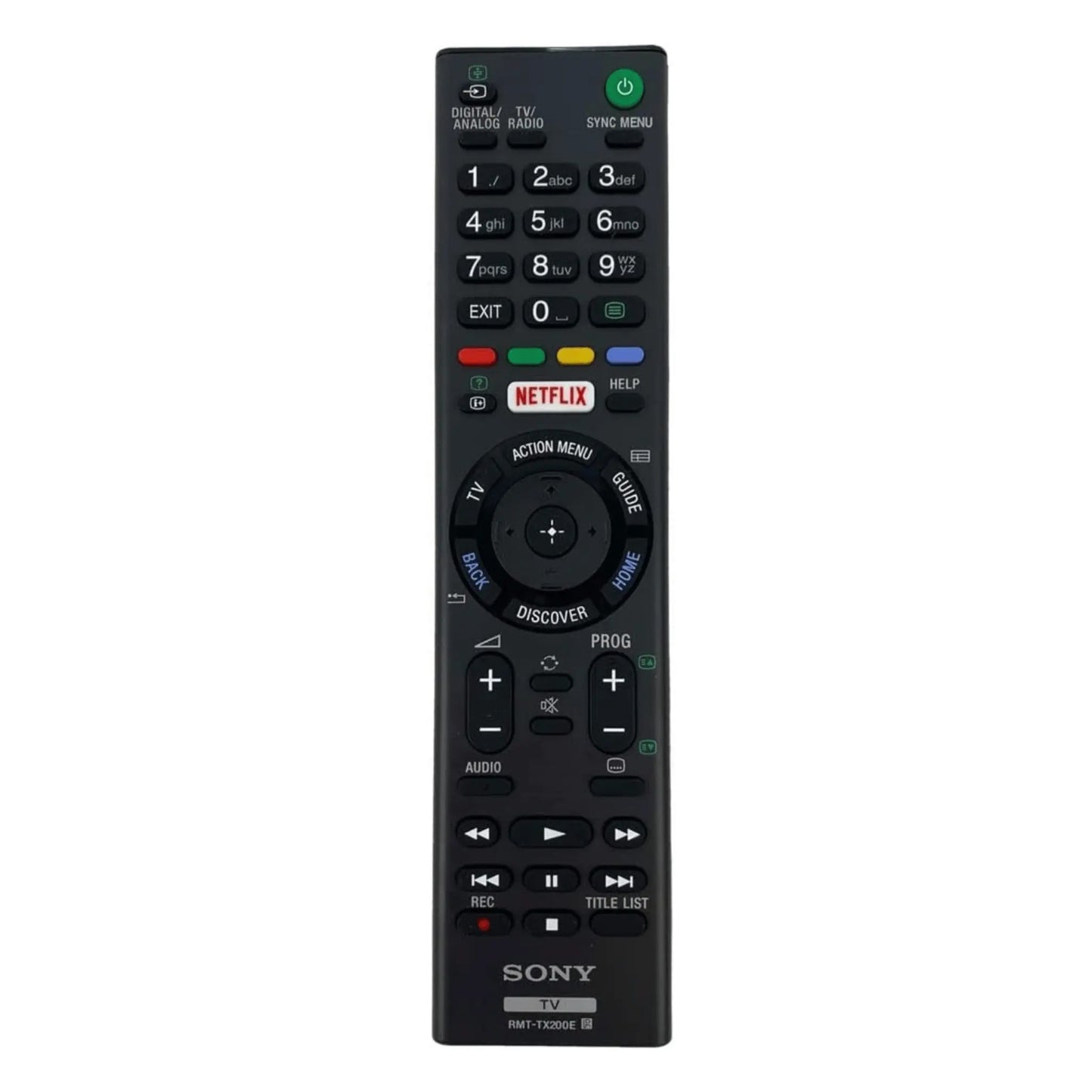 Sony RMT-TX200E Fernbedienung für einfache Steuerung von Sony Geräten.