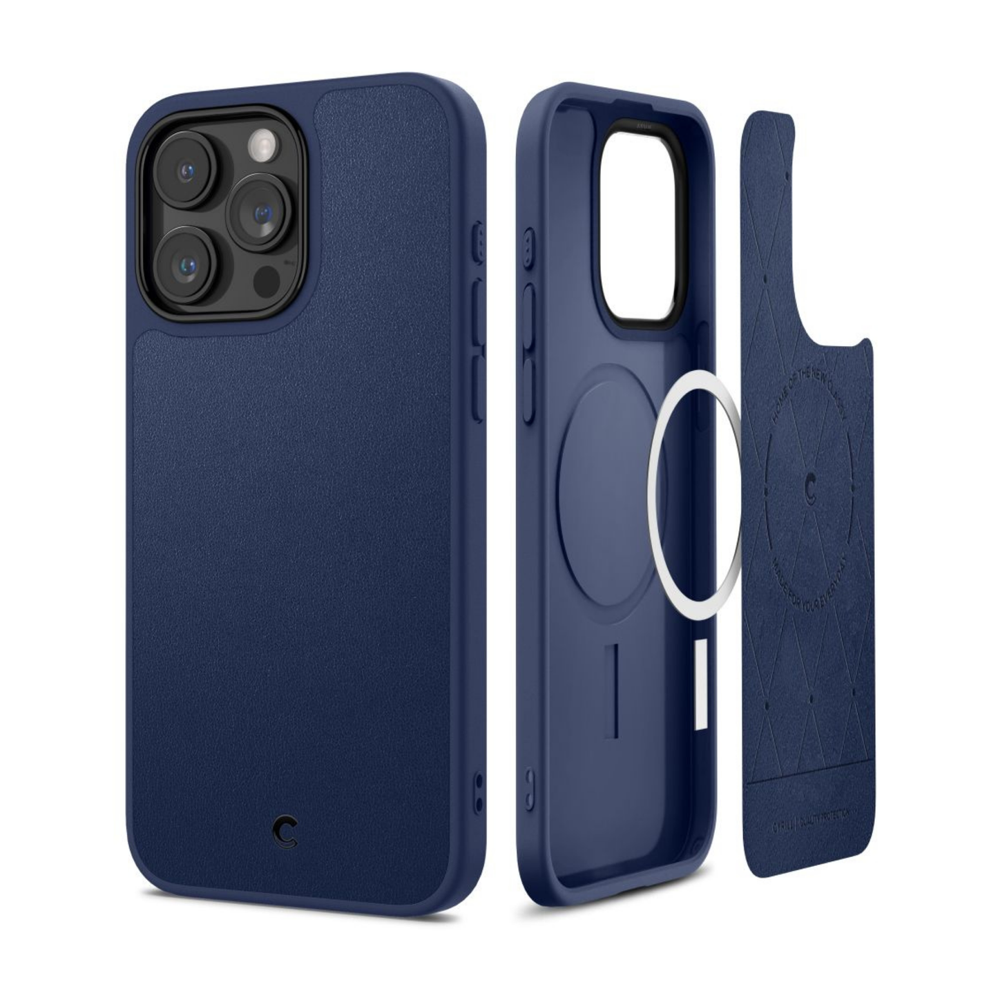 Spigen Cyrill Kajuk MagSafe, navy - für iPhone 15 Pro