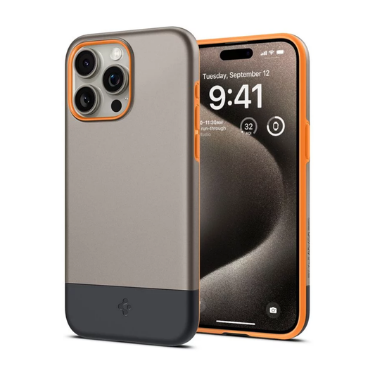 Spigen Style Armor MagSafe, alpine gold - für iPhone 15 Pro