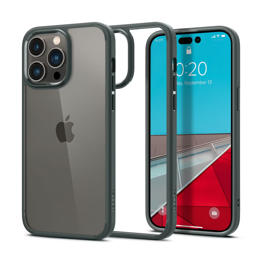 Spigen Ultra Hybrid, abyss green - für iPhone 14 Pro Max