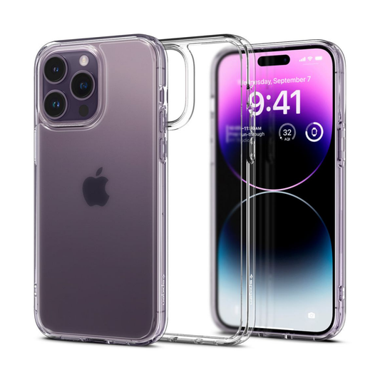 Spigen Ultra Hybrid, frost clear - für iPhone 14 Pro Max