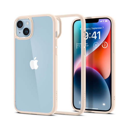 Spigen Ultra Hybrid, sand beige - für iPhone 14 Plus
